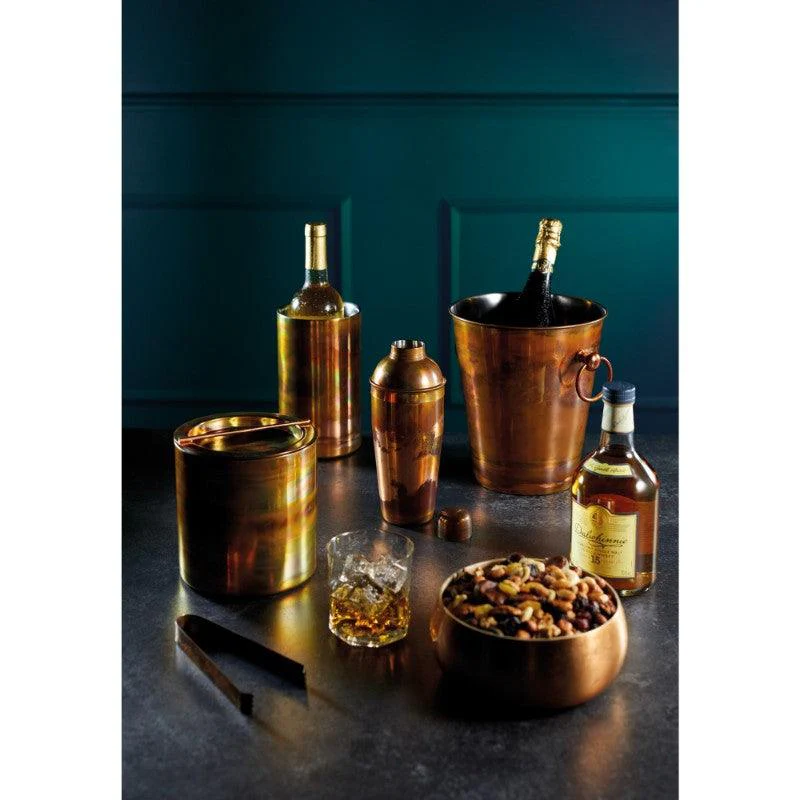 Barcraft Champagne Ice Bucket - Iridescent Copper - Image 3
