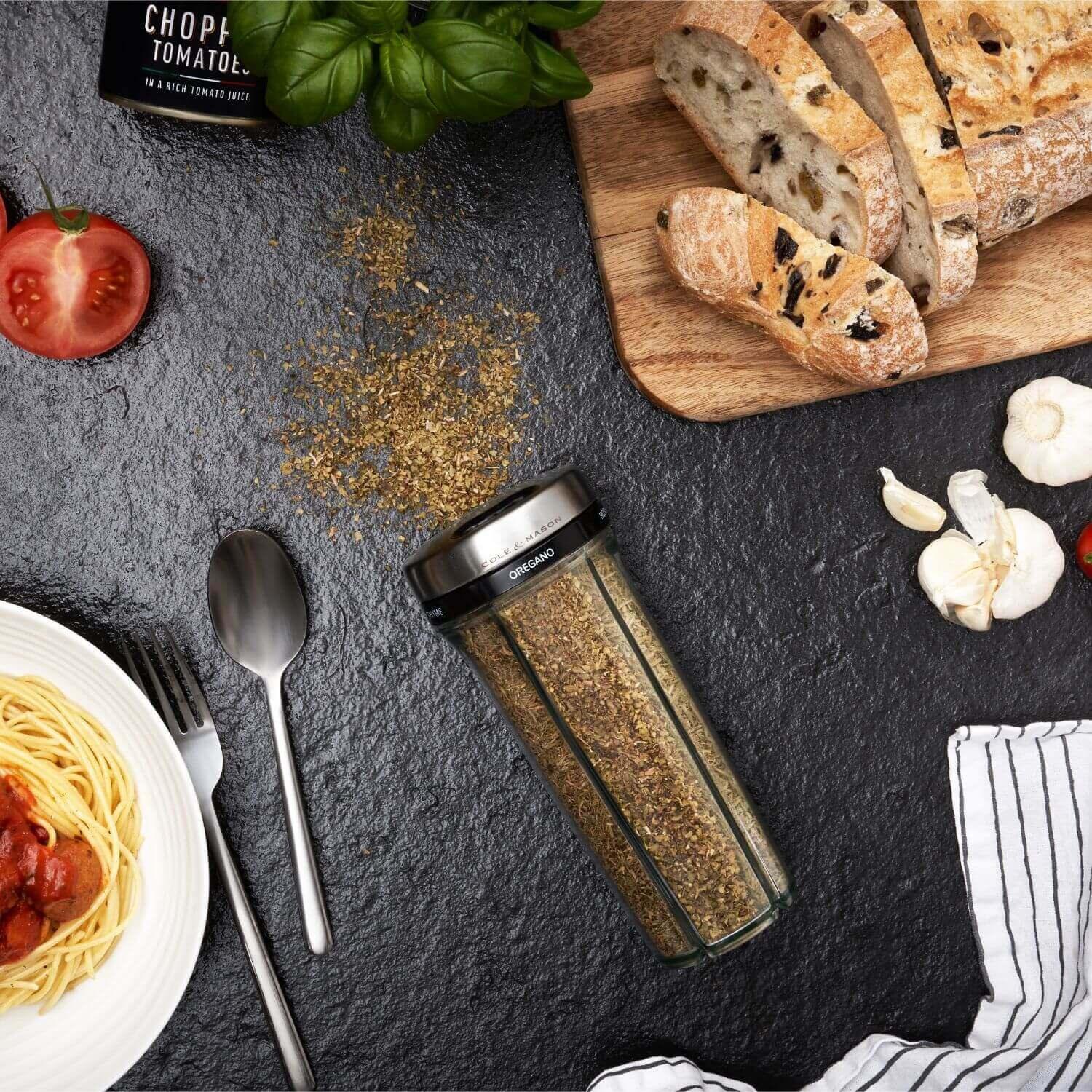 Cole & Mason Saunderton Herb 20cm Storage Shaker - Filled - Image 11