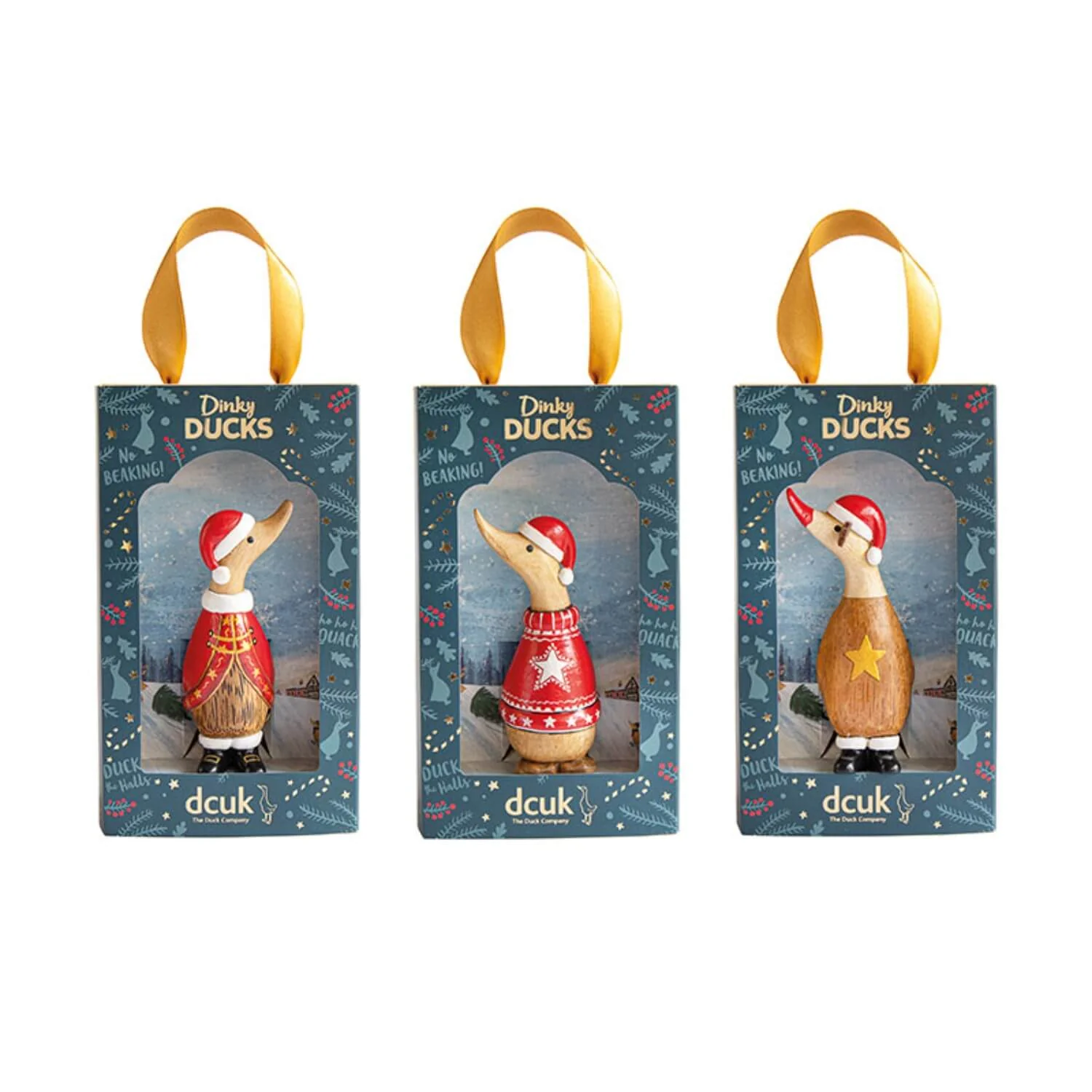 DCUK Traditional Christmas Dinky Duck - 3 Designs - Image 4