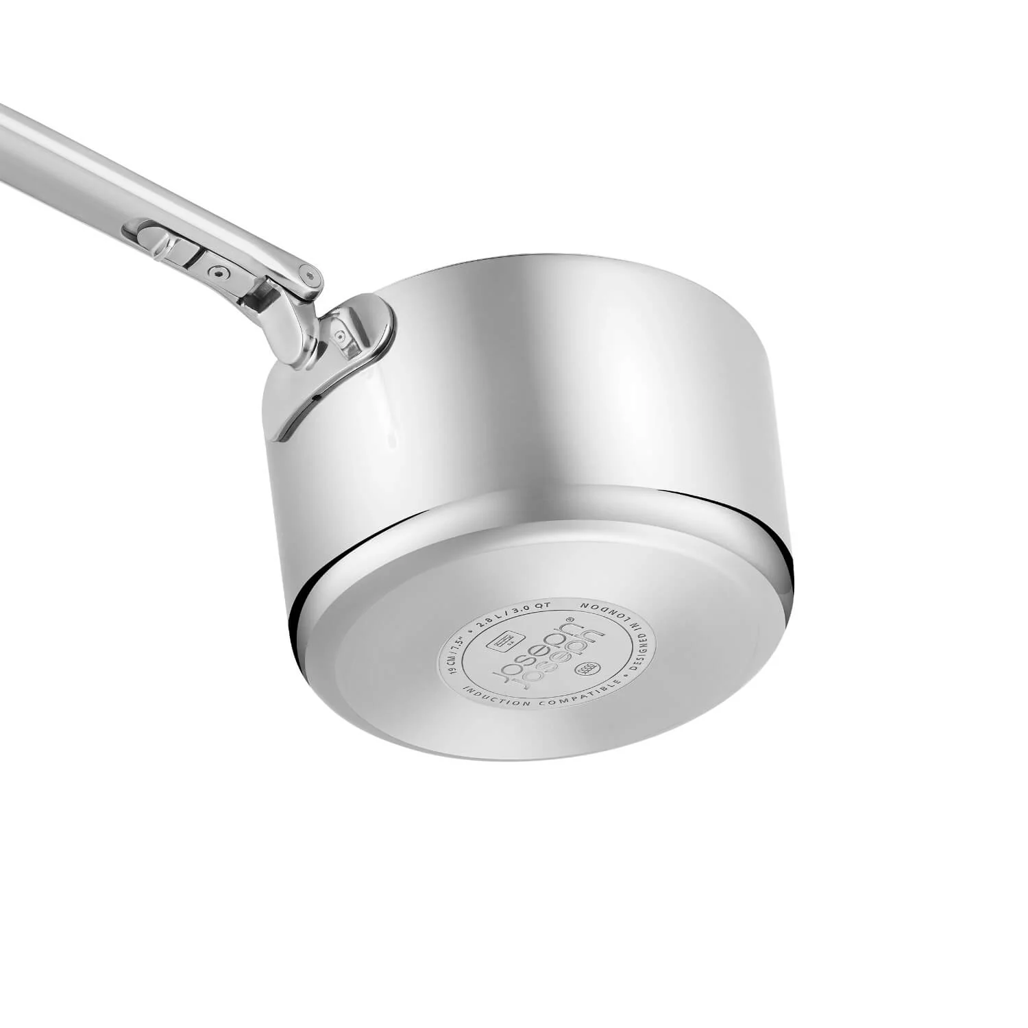 Joseph Joseph Space 5-Piece Folding Handle Cookware Set - Stainless Steel - Image 3