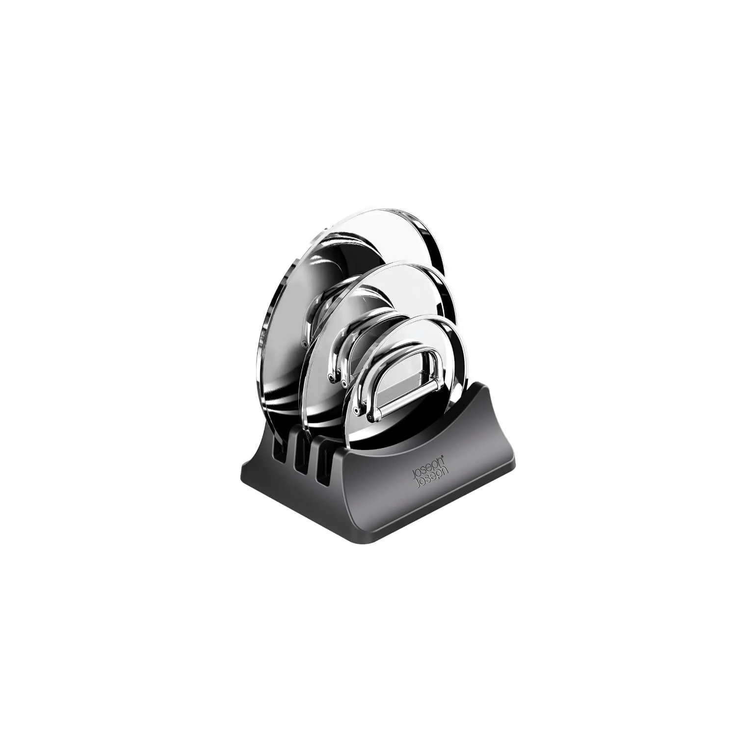 Joseph Joseph Space 5-Piece Folding Handle Cookware Set - Stainless Steel - Image 8