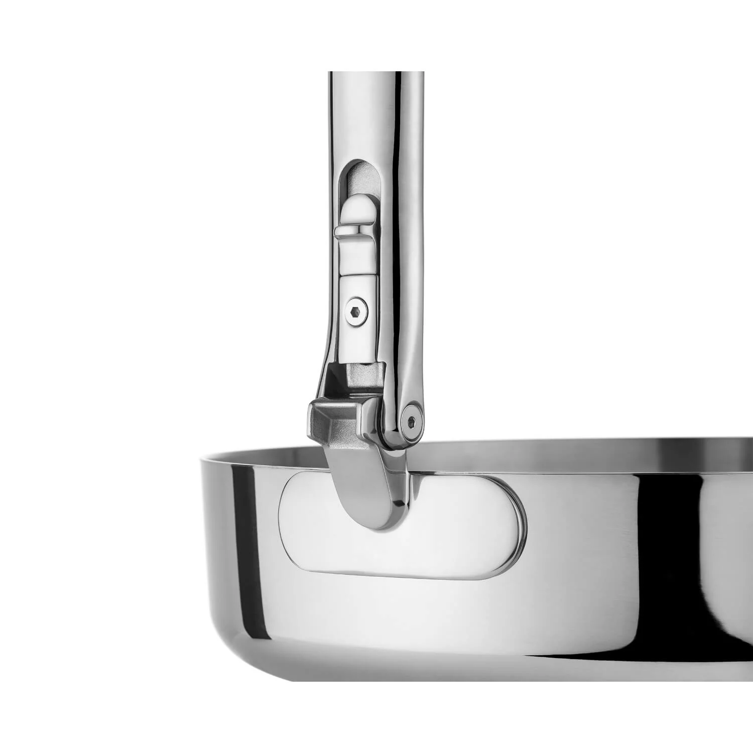 Joseph Joseph Space 6-Piece Folding Handle Cookware Set - Stainless Steel - Image 6