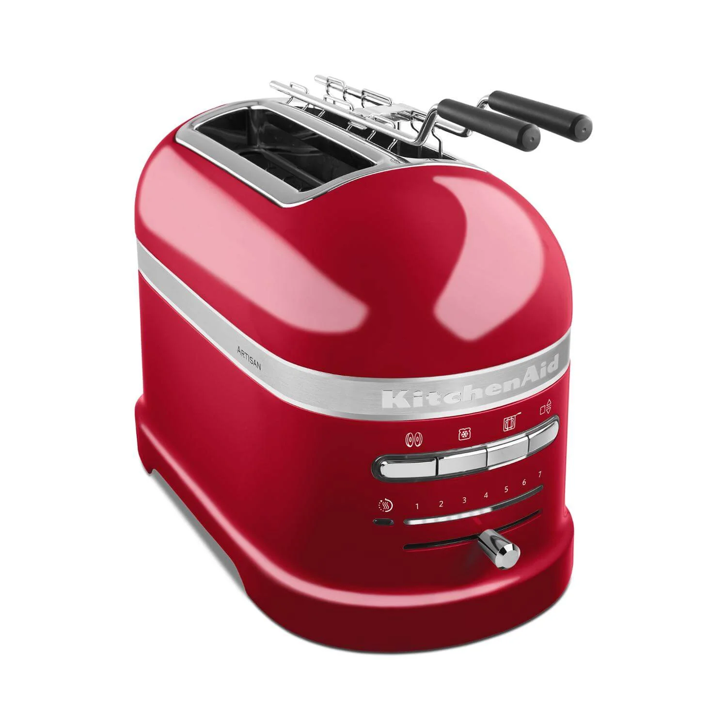 KitchenAid Artisan 5KMT2204BCA 2 Slice Toaster - Candy Apple - Image 4