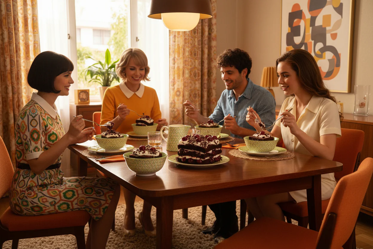 Kitchencraft Stoneware Bowl - Green Geometric - Image 3