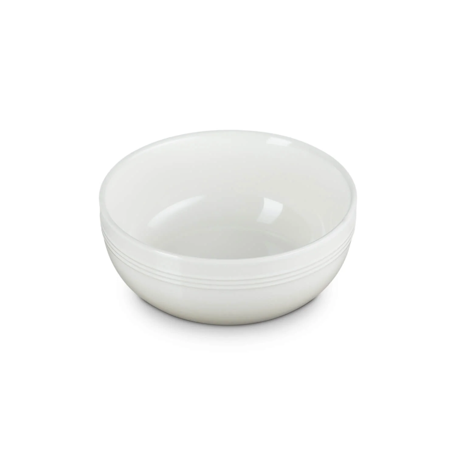 Le Creuset 16cm Stoneware Coupe Cereal Bowl - Meringue - Image 4