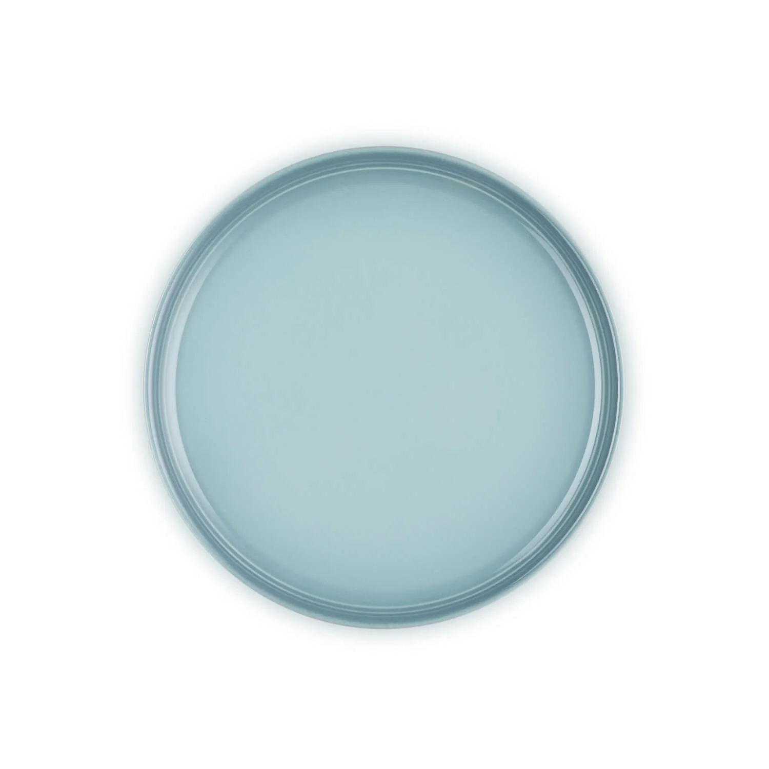 Le Creuset 22cm Stoneware Coupe Side Plate - Sea Salt - Image 3