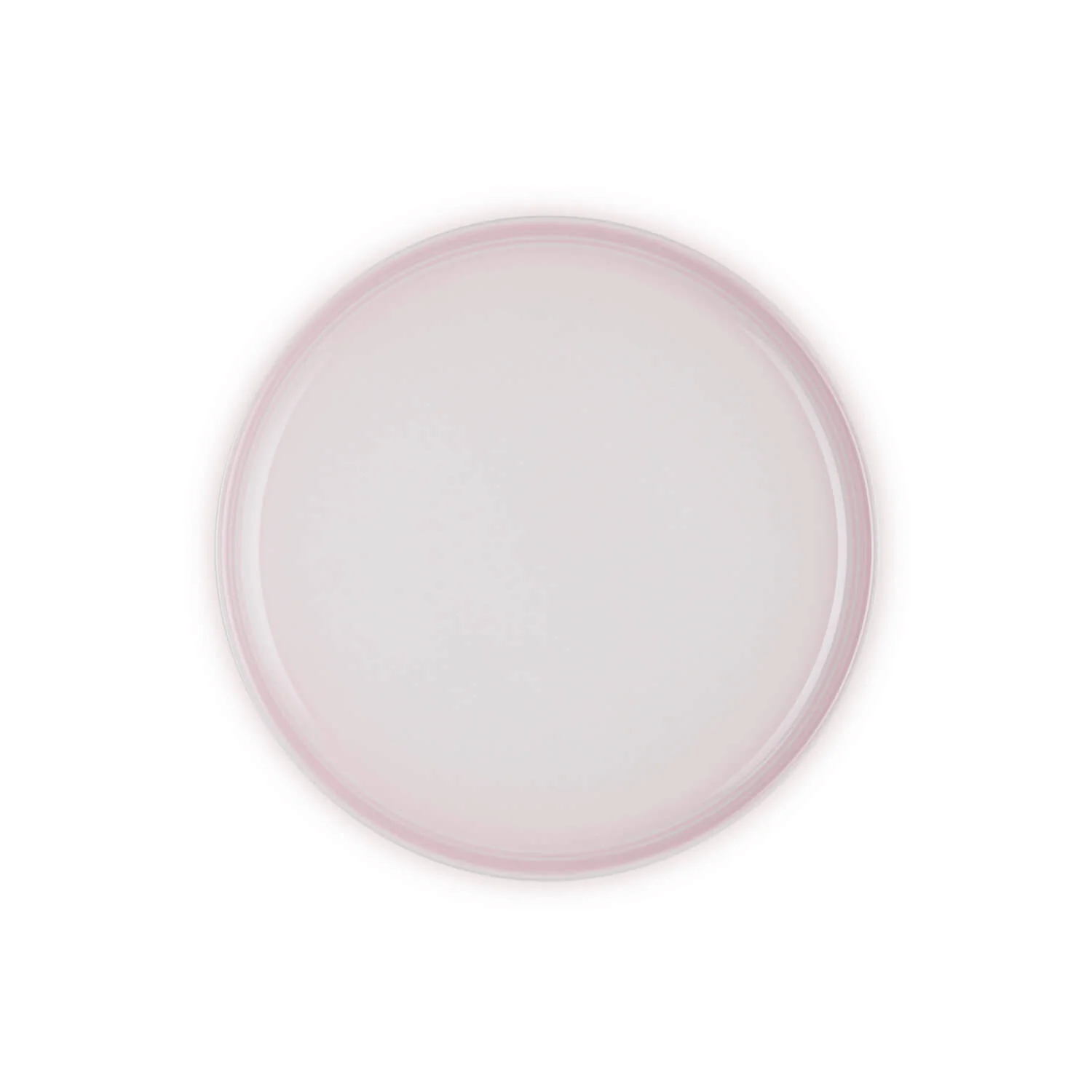 Le Creuset 22cm Stoneware Coupe Side Plate - Shell Pink - Image 3