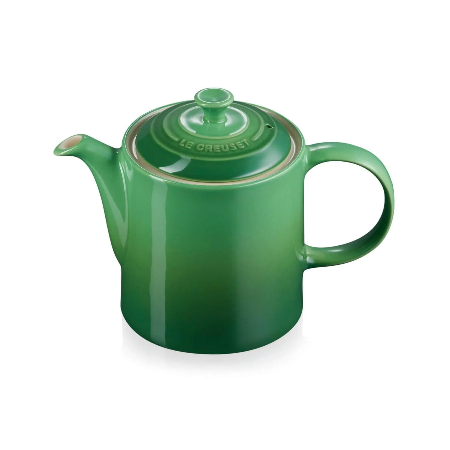 Le Creuset Stoneware Grand Teapot - Bamboo Green - Image 3