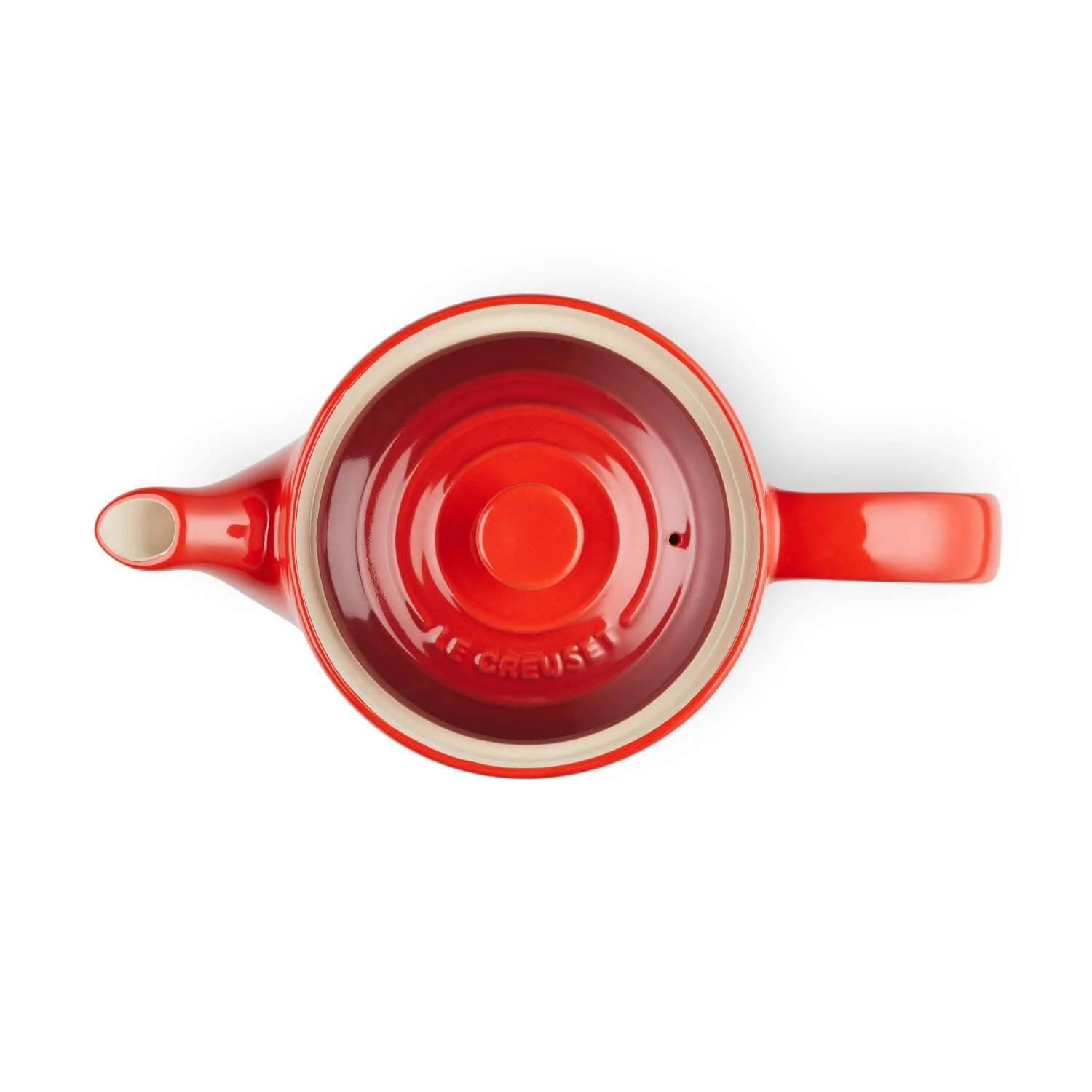 Le Creuset Stoneware Grand Teapot - Cerise - Image 4