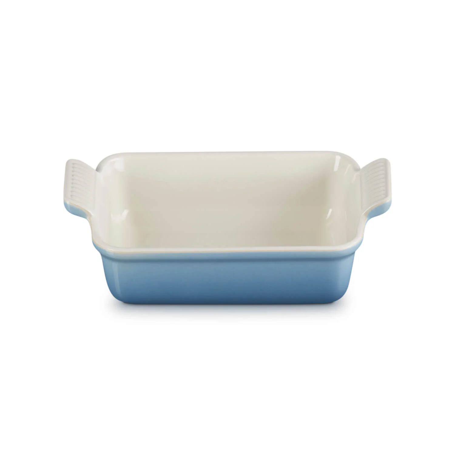 Le Creuset Stoneware Heritage 19cm Rectangular Deep Dish - Chambray - Image 4