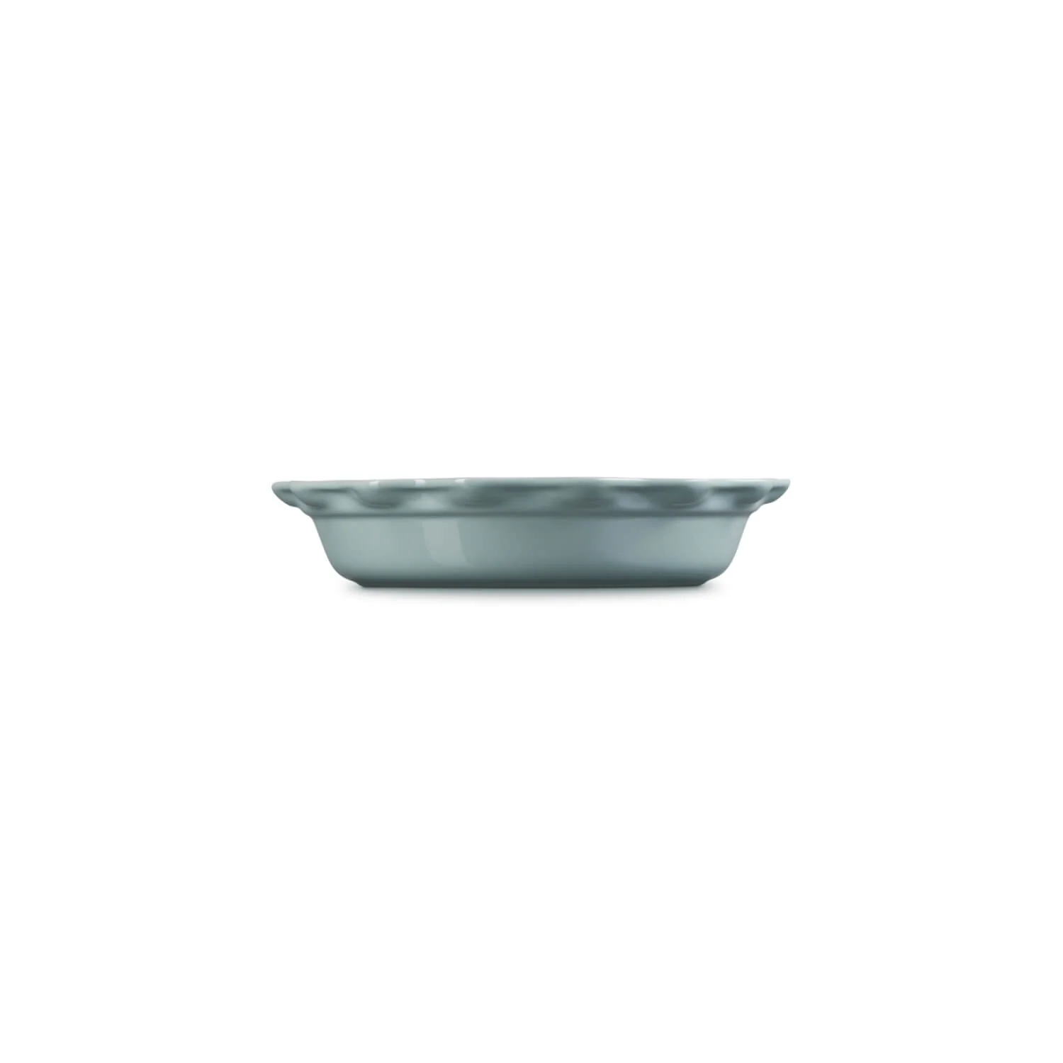Le Creuset Heritage Stoneware 23cm Round Pie Dish - Sea Salt - Image 3