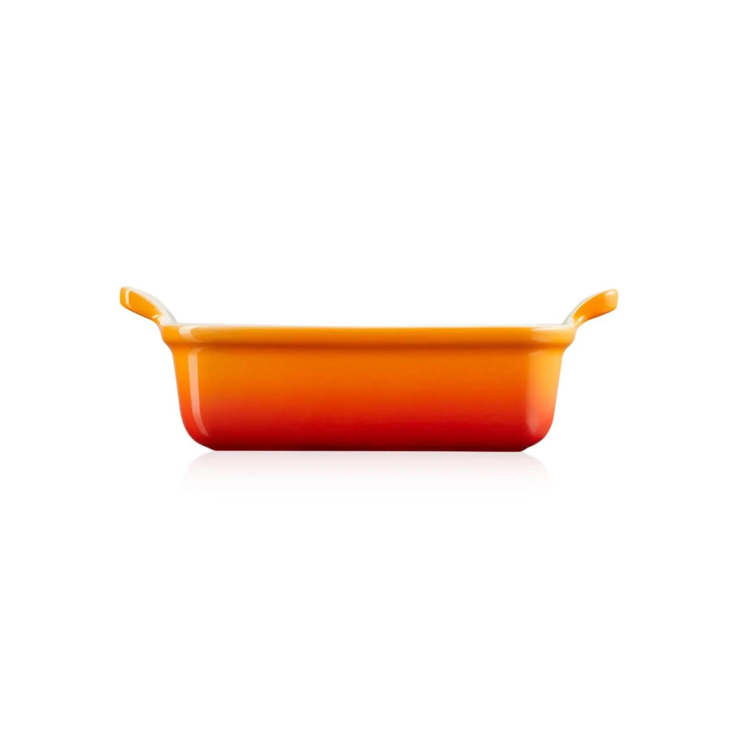 Le Creuset Signature Cast Iron 3 Piece Casserole & Heritage Stoneware Oven Dish Set - Volcanic - Image 5