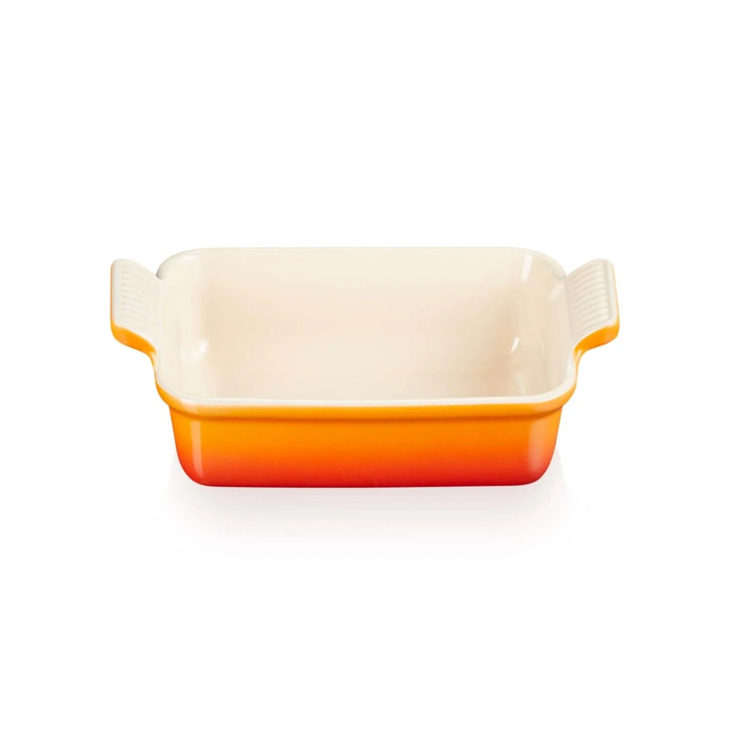 Le Creuset Signature Cast Iron 3 Piece Casserole & Heritage Stoneware Oven Dish Set - Volcanic - Image 6