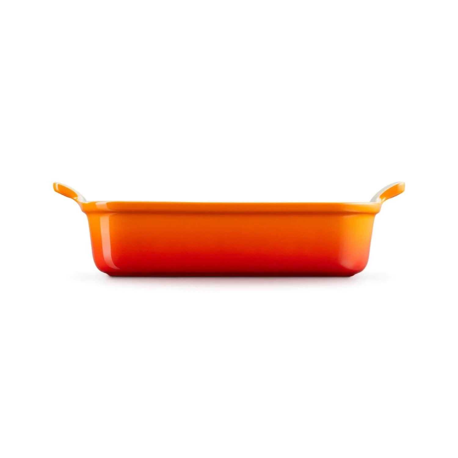 Le Creuset Signature Cast Iron 3 Piece Casserole & Heritage Stoneware Oven Dish Set - Volcanic - Image 8