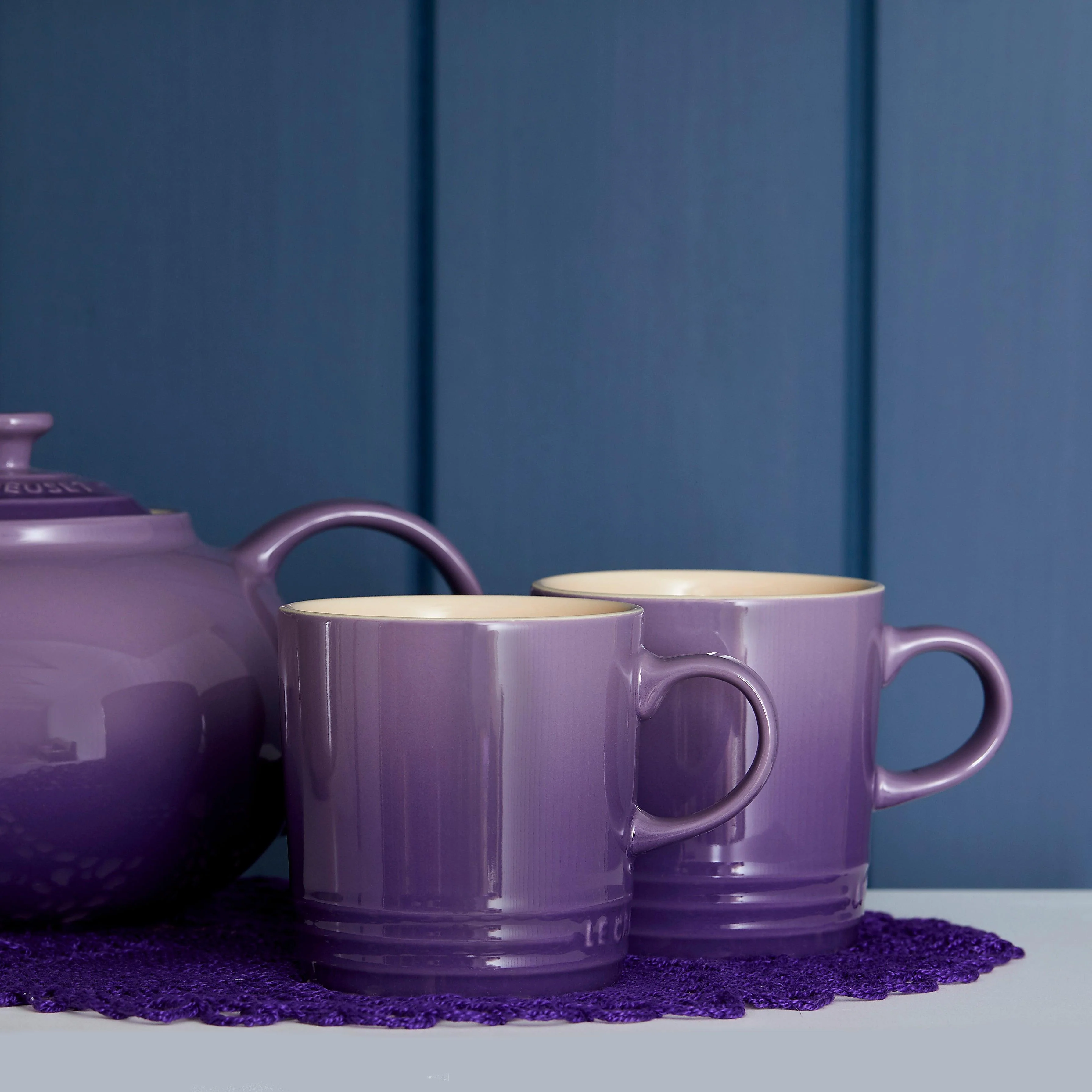 Le Creuset Stoneware 350ml Mug - Ultra Violet - Image 5