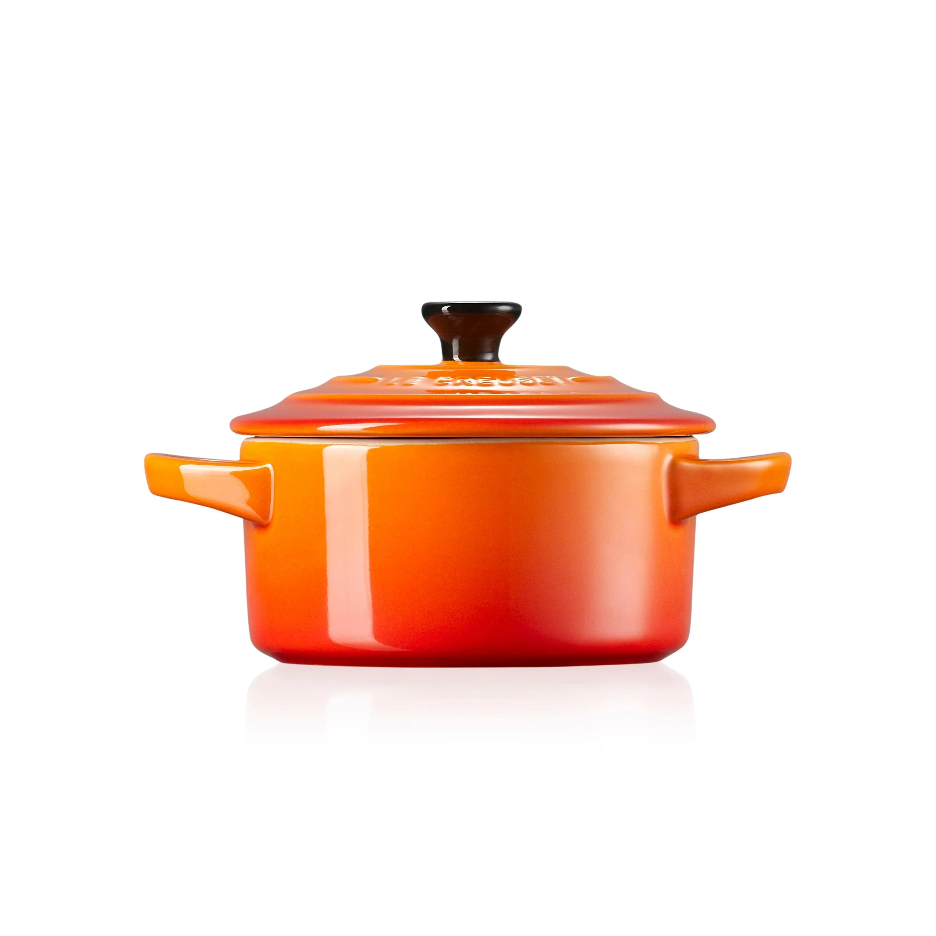 Le Creuset Stoneware Petite Round Casserole - Volcanic - Image 3