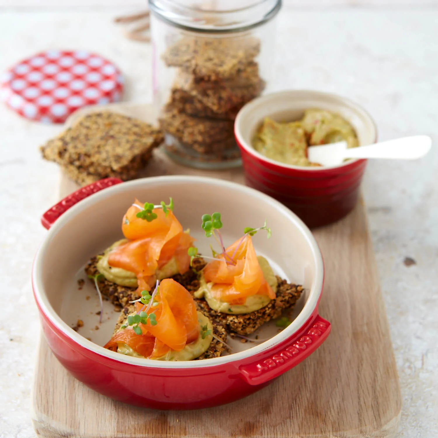 Le Creuset Stoneware Tapas Dish - Cerise - Image 5