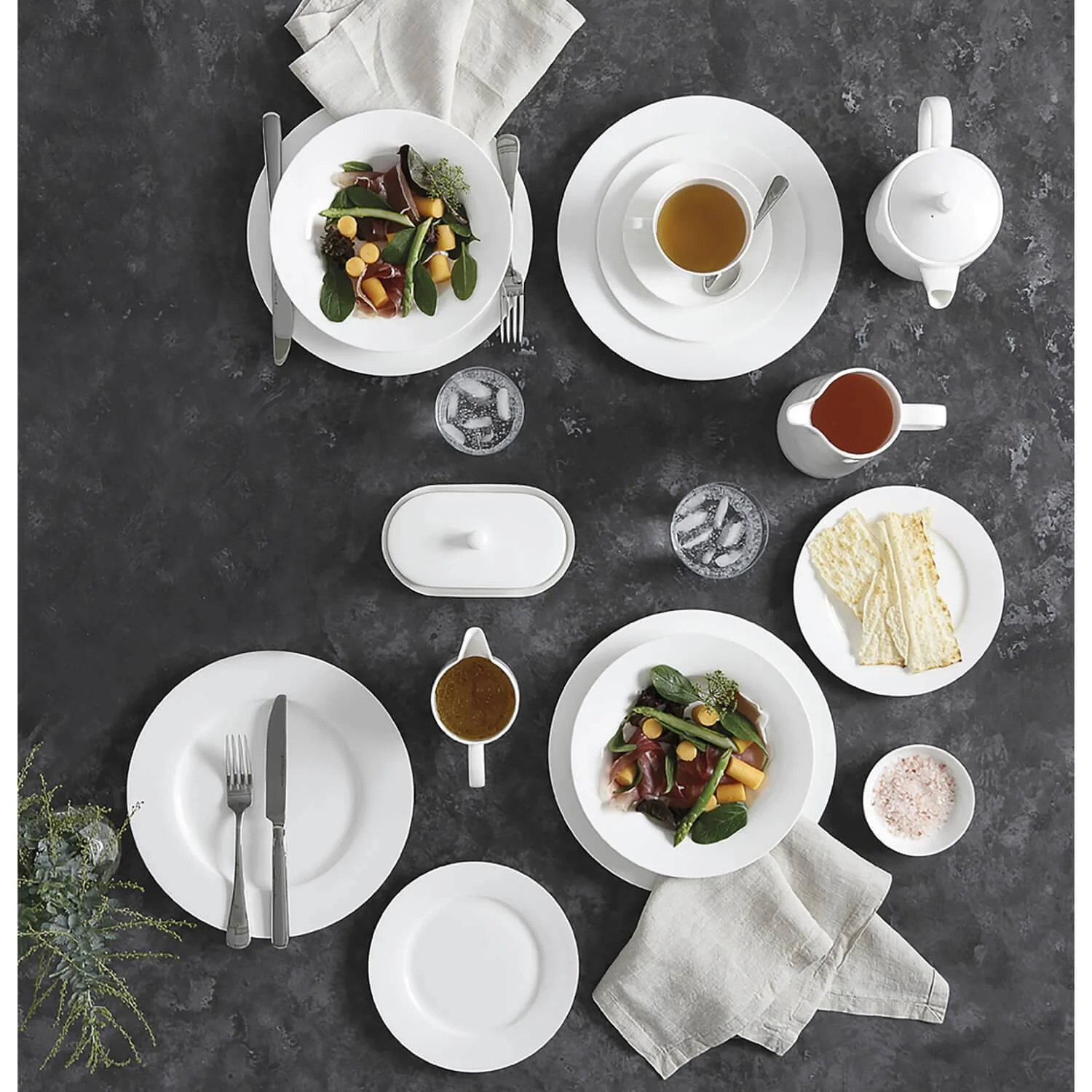 Maxwell & Williams Cashmere White Coupe Side Plate - 19cm - Image 7