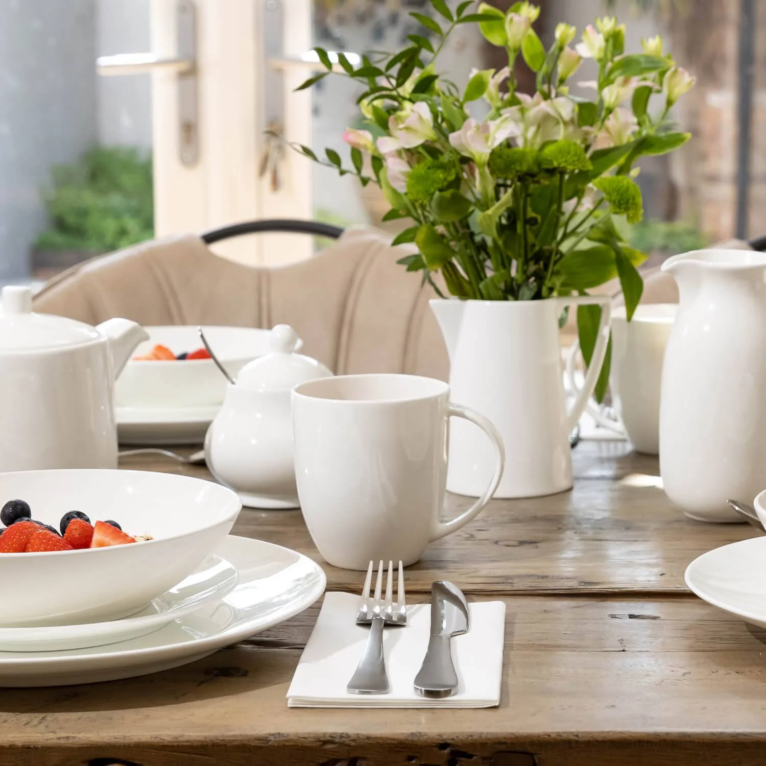 Maxwell & Williams Cashmere White Coupe Side Plate - 19cm - Image 8