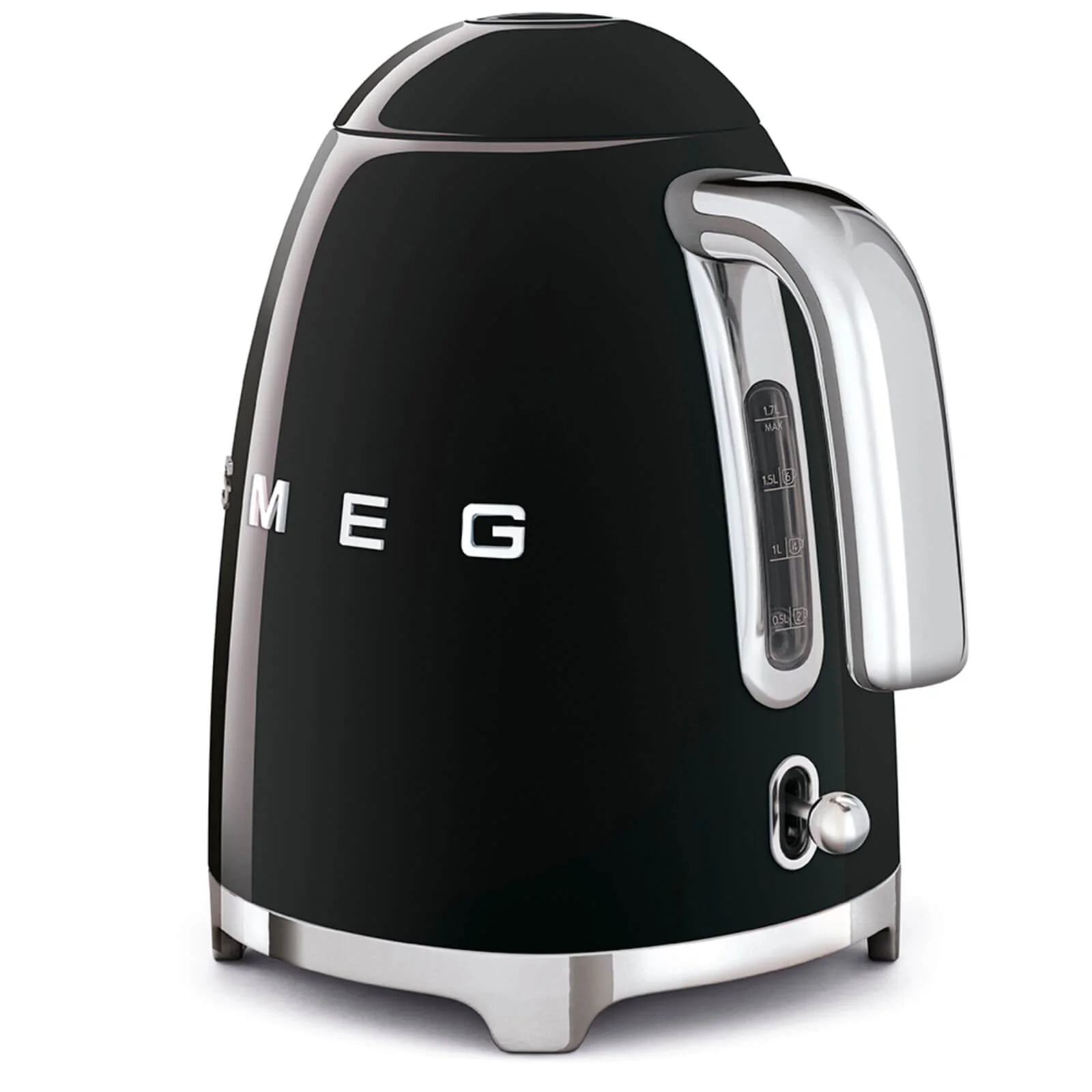 Smeg 50's Style Retro KLF03 Jug Kettle - Black - Image 3