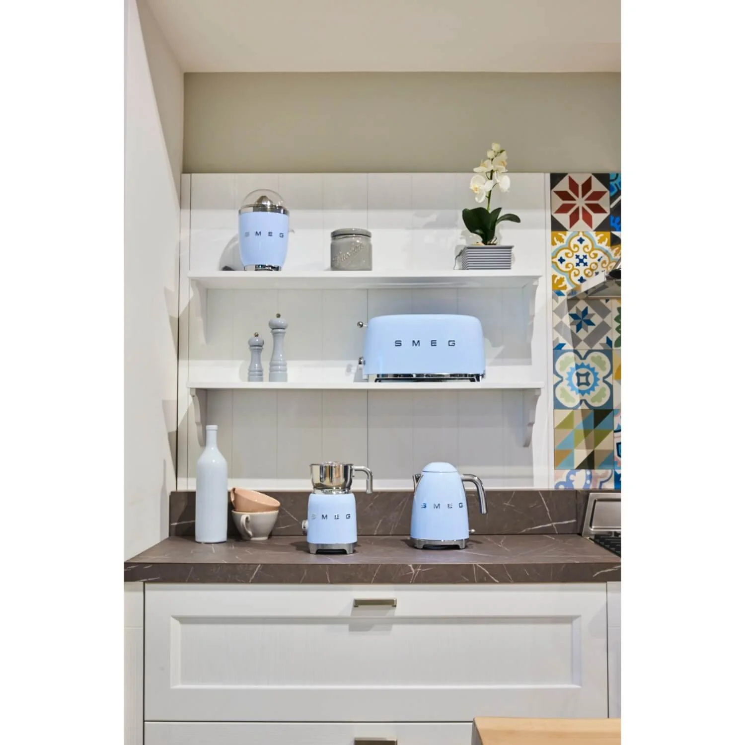 Smeg 50's Style Retro KLF03 Jug Kettle - Pastel Blue - Image 5