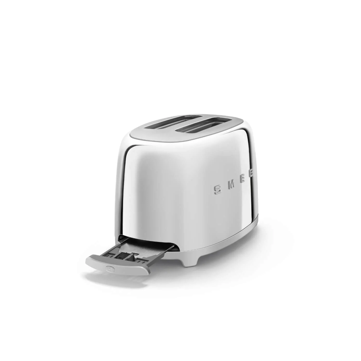 Smeg 50's Style Retro TSF01 2 Slice Toaster - Chrome - Image 4