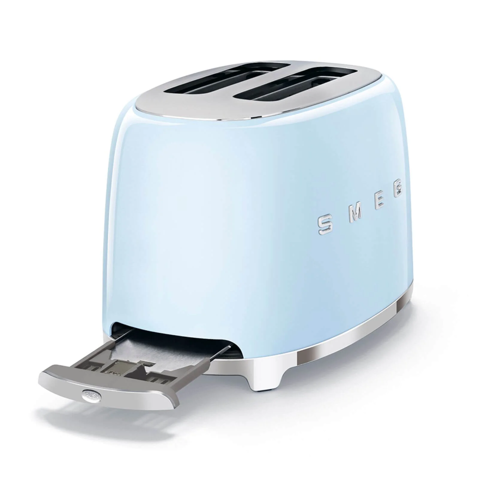 Smeg 50's Style Retro TSF01 2 Slice Toaster - Pastel Blue - Image 5