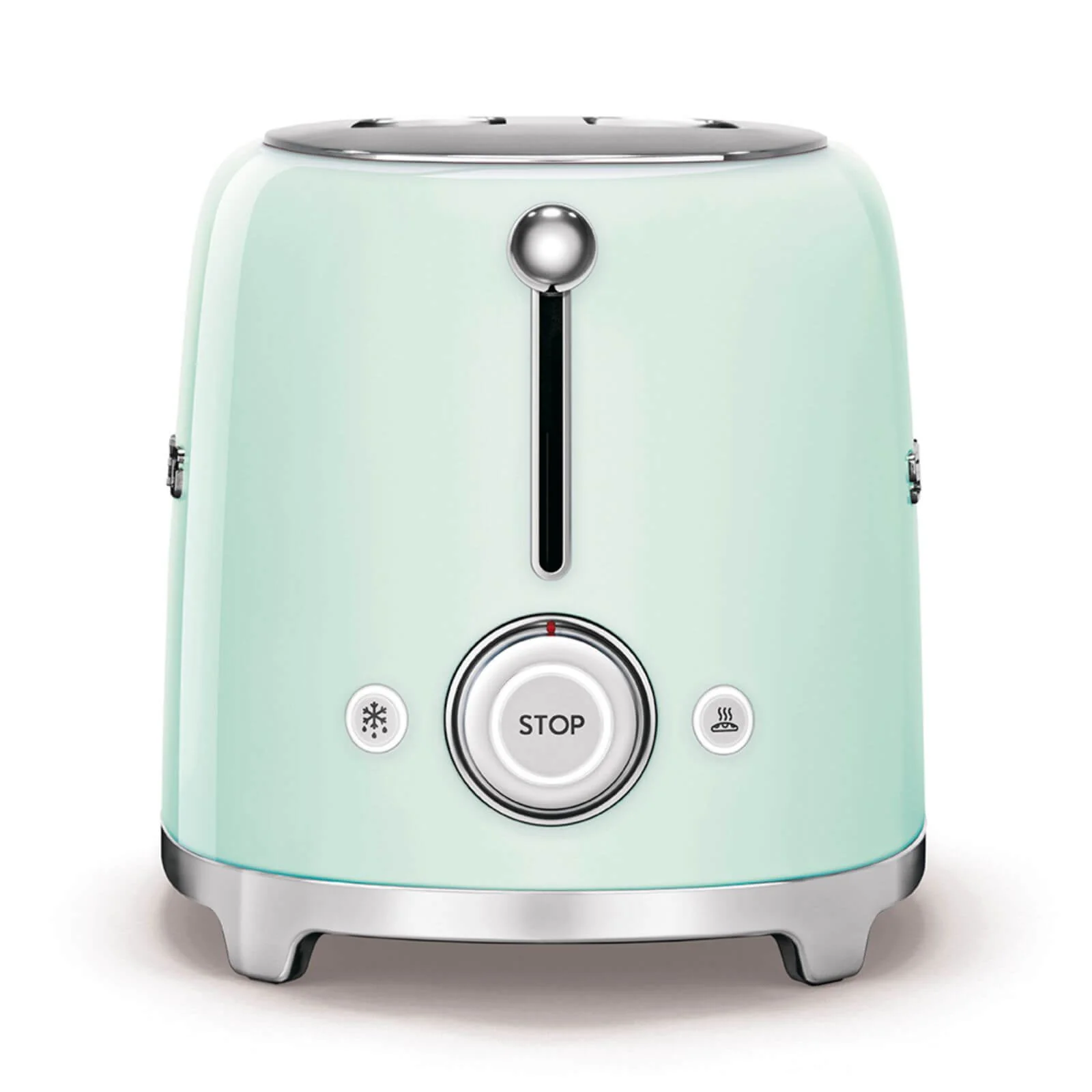 Smeg 50's Style Retro TSF01 2 Slice Toaster - Pastel Green - Image 3