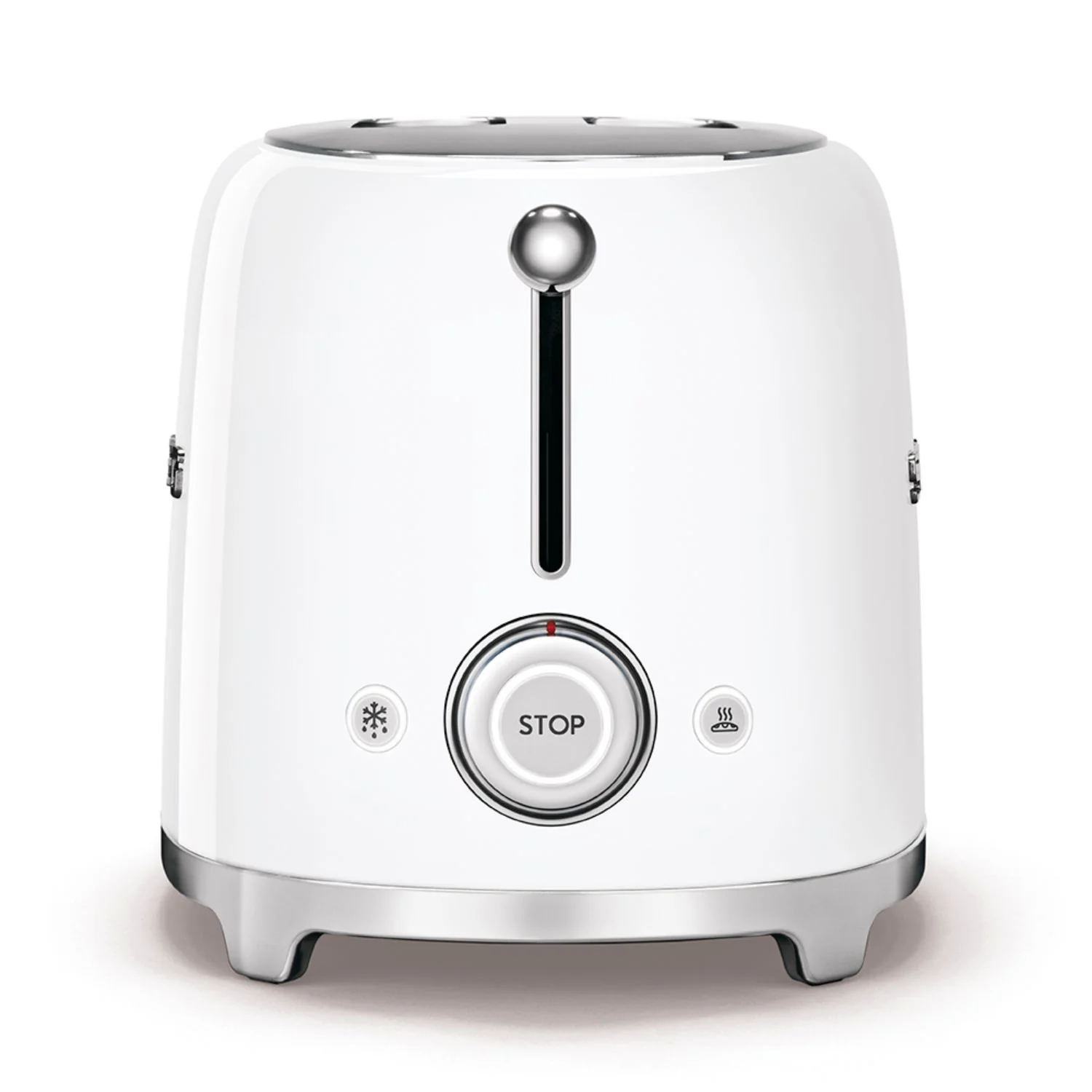 Smeg 50's Style Retro TSF01 2 Slice Toaster - White - Image 3