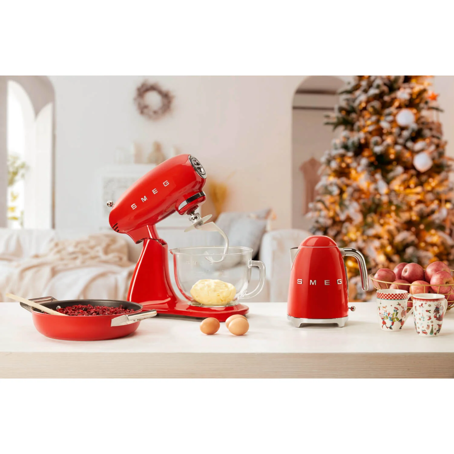 Smeg 50's Style Retro KLF05 Mini Jug Kettle - Red - Image 14