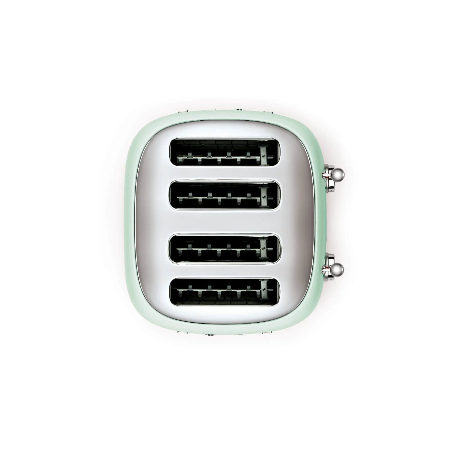 Smeg 50's Style Retro TSF03 4 Slice Toaster - Pastel Green - Image 5