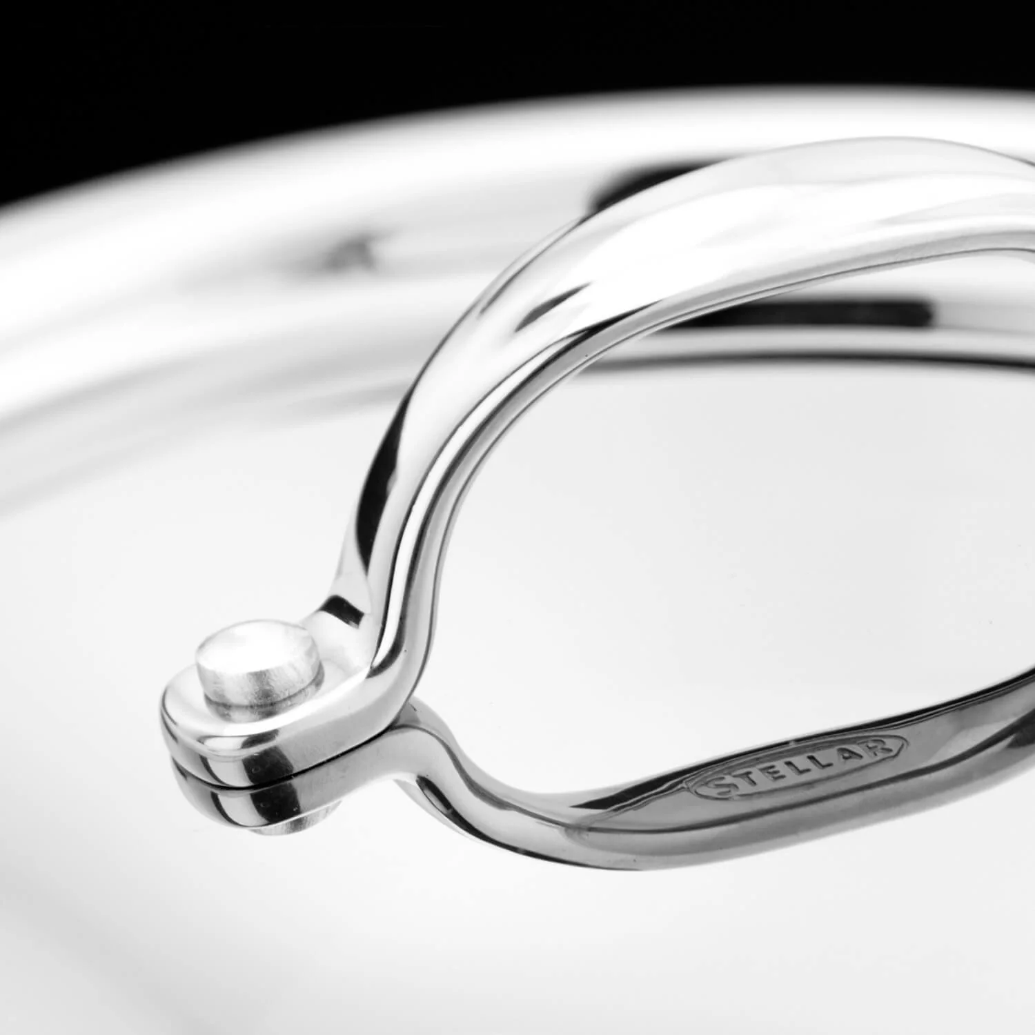 Stellar 7000 Stainless Steel Casserole - 24cm - Image 3