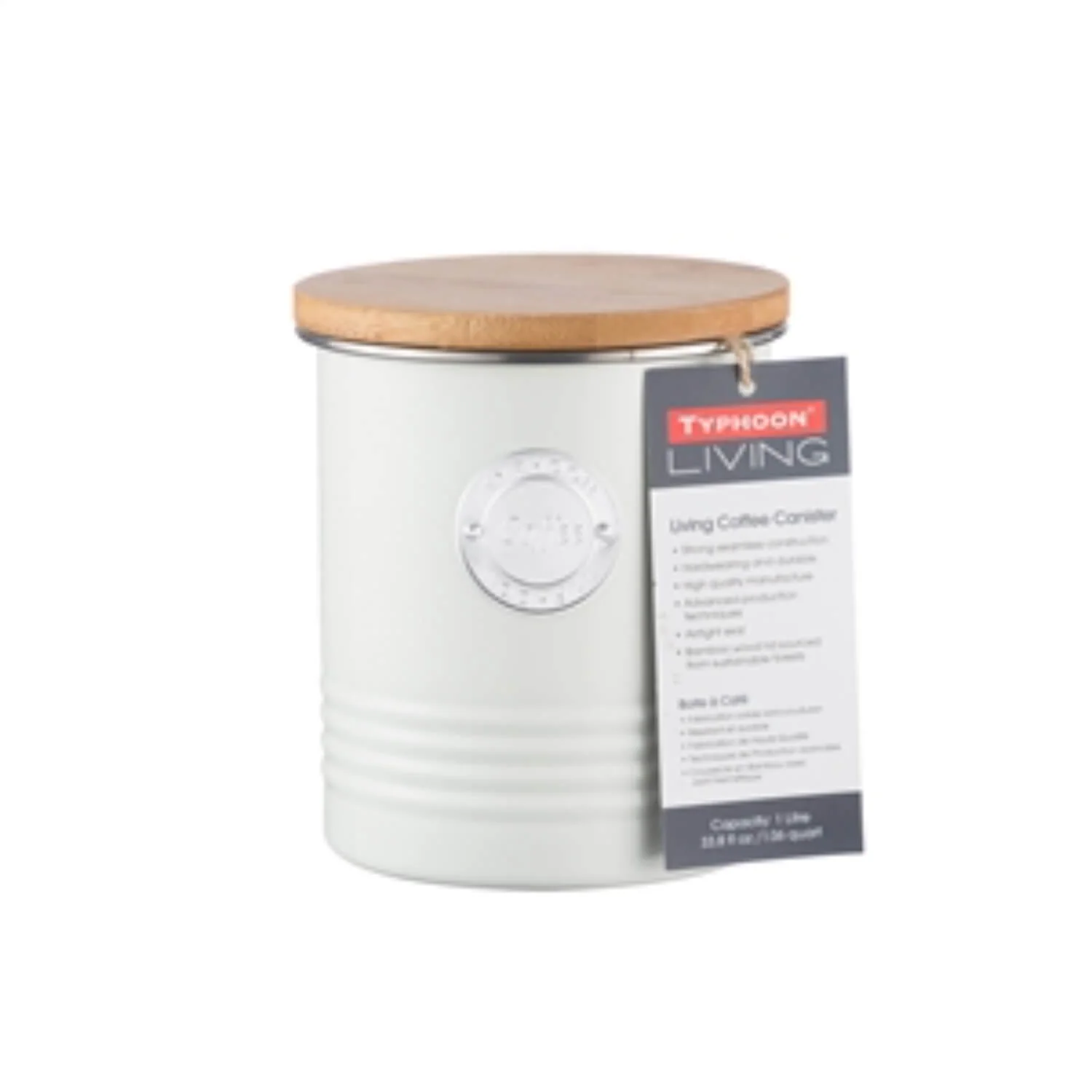 Typhoon Living Coffee Canister - Cream - Image 3