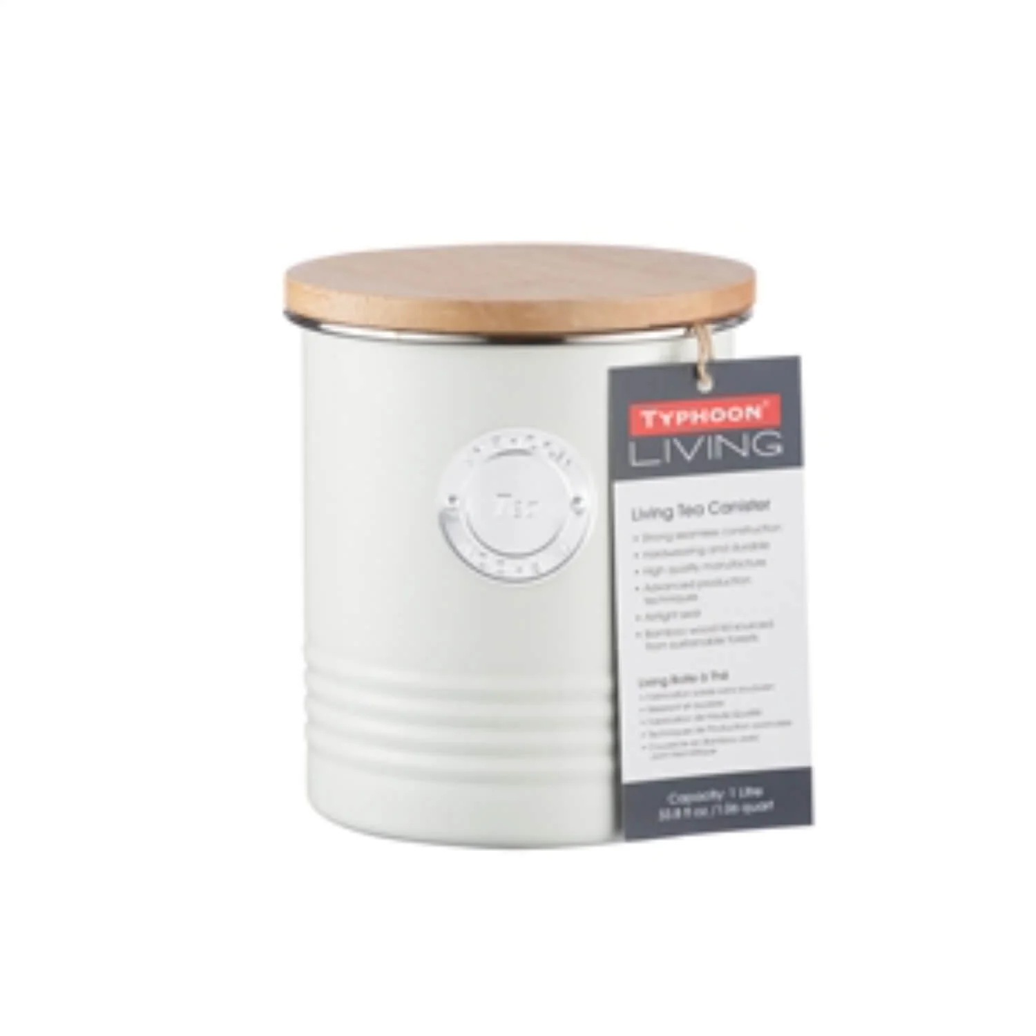 Typhoon Living Tea Canister - Cream - Image 3