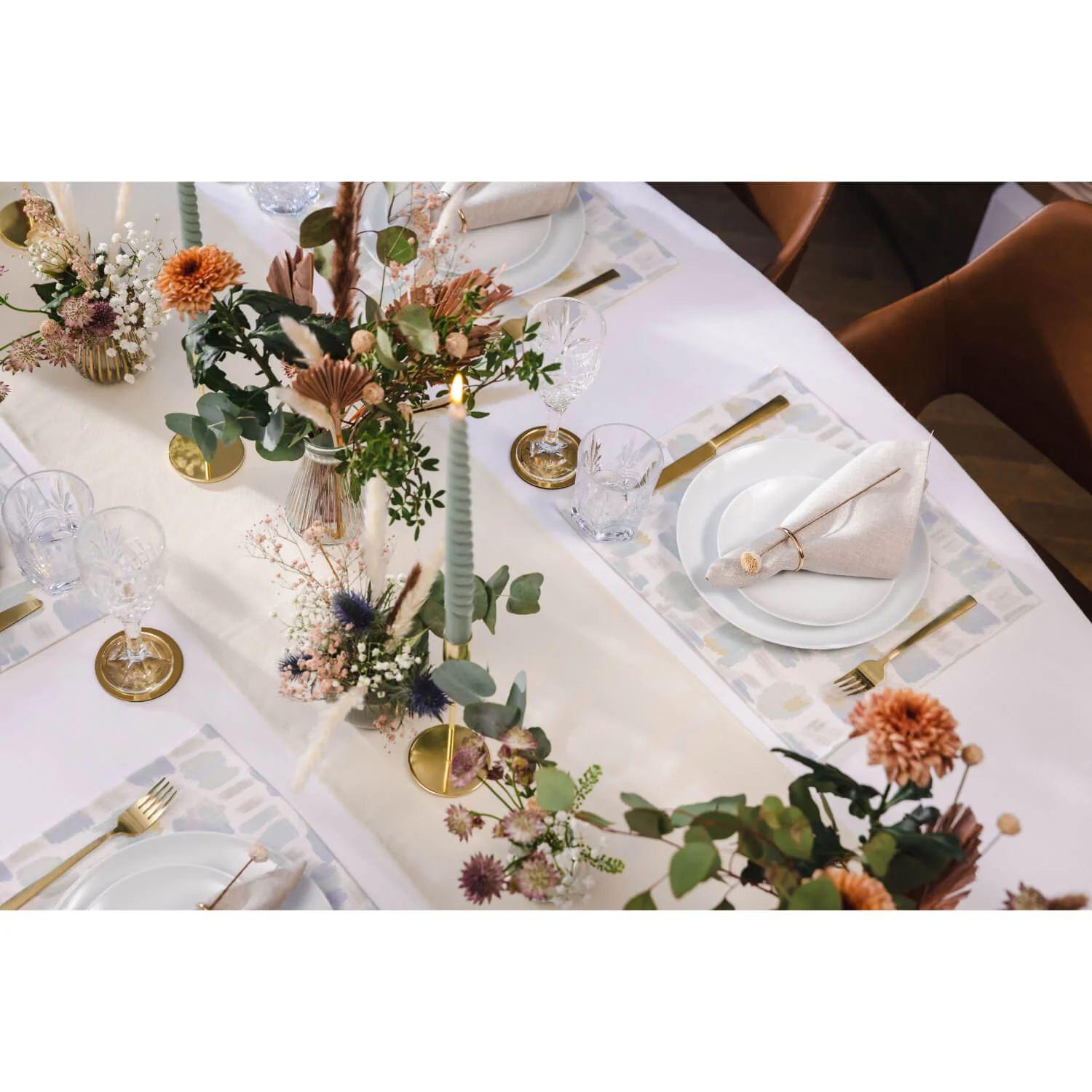 Ulster Weavers 100% Linen Small Table Runner - Murlough - Image 3